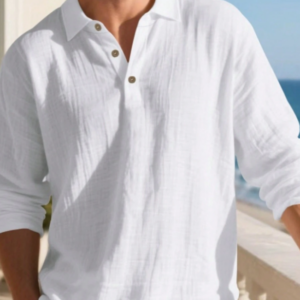 Camisa de Lino Premium para Hombre